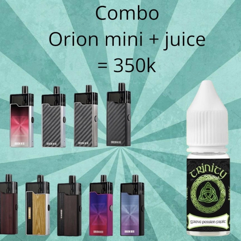 Orion mini + juice = 350k
